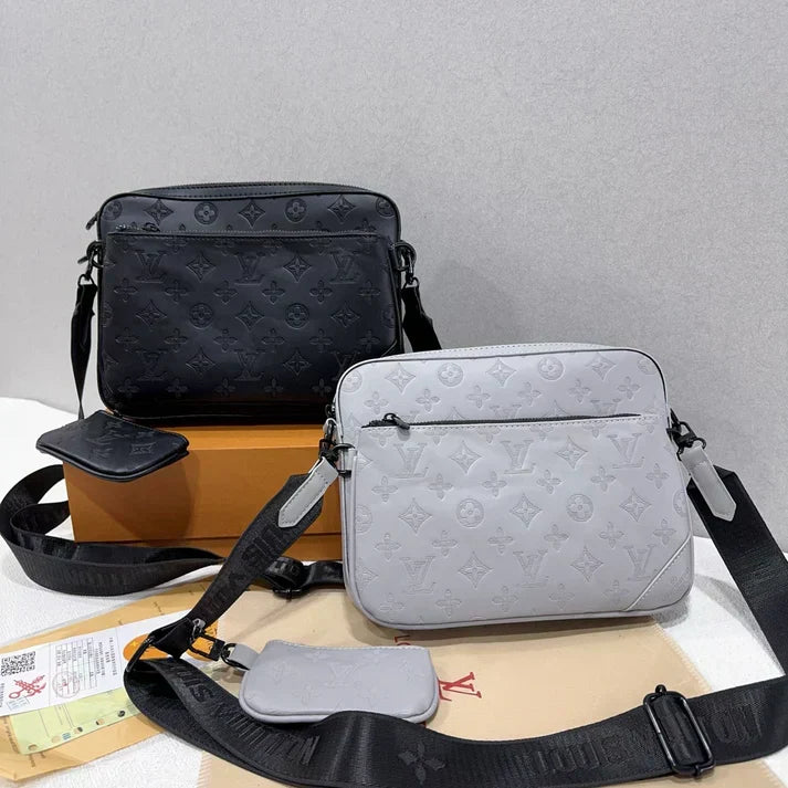 Classic Monogram Trio Messenger Bag - A Fashion Must-Have