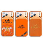 H Luxury Orange Series iPhone Case