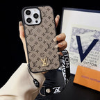 Luxury Brown Hand Chain iPhone Case