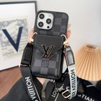 Luxury Card Bag Five Color Chain iPhone Case