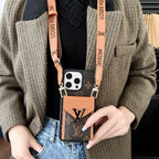 Luxury Card Bag Five Color Chain iPhone Case