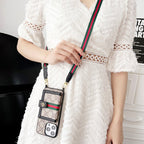 Premium Card Bag Chain Classic iPhone Case