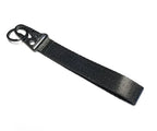 BRAND NEW  Black Racing Keychain Metal key Ring Hook Strap Lanyard Universal