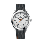 Seamaster Aqua Terra 150M 41mm - Silver on Rubber Strap